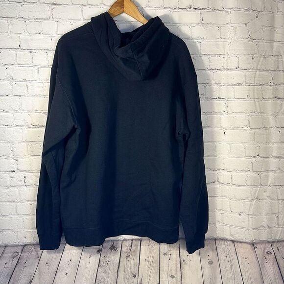 End of The World Tour Black Hoodie Mens size XL Earthquake Aliens - Picture 4 of 7